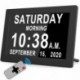Wall Clock with 16 Alarms, Remote Control, Memory Loss,Dementia,Alzheimer's Vision Impaired Clock 