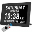 Wall Clock with 16 Alarms, Remote Control, Memory Loss,Dementia,Alzheimer's Vision Impaired Clock 